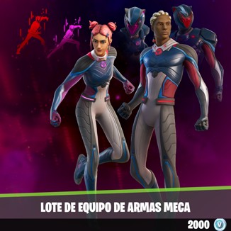 LOTE DE EQUIPO DE ARMAS MECA